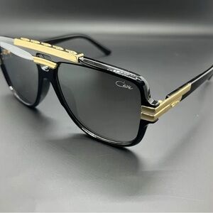 Cazal Black and Gold Sunglasses